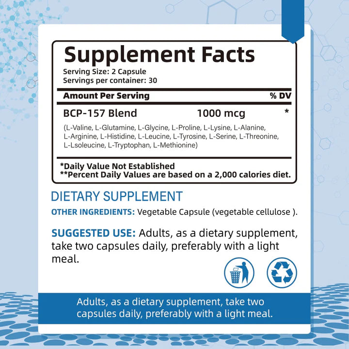 BPC-157 1000mcg Support Formula